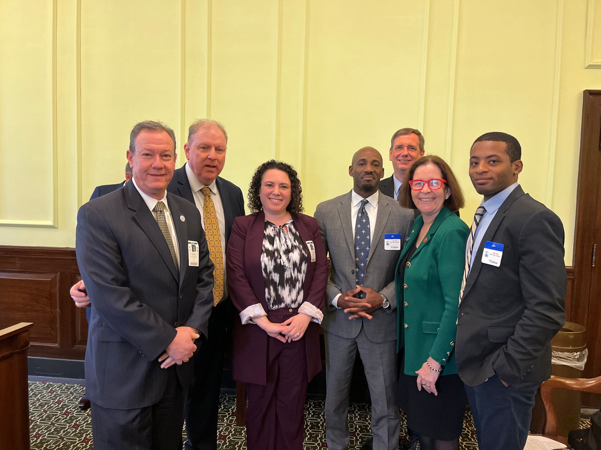 Group at Senate Higher Education Hearing